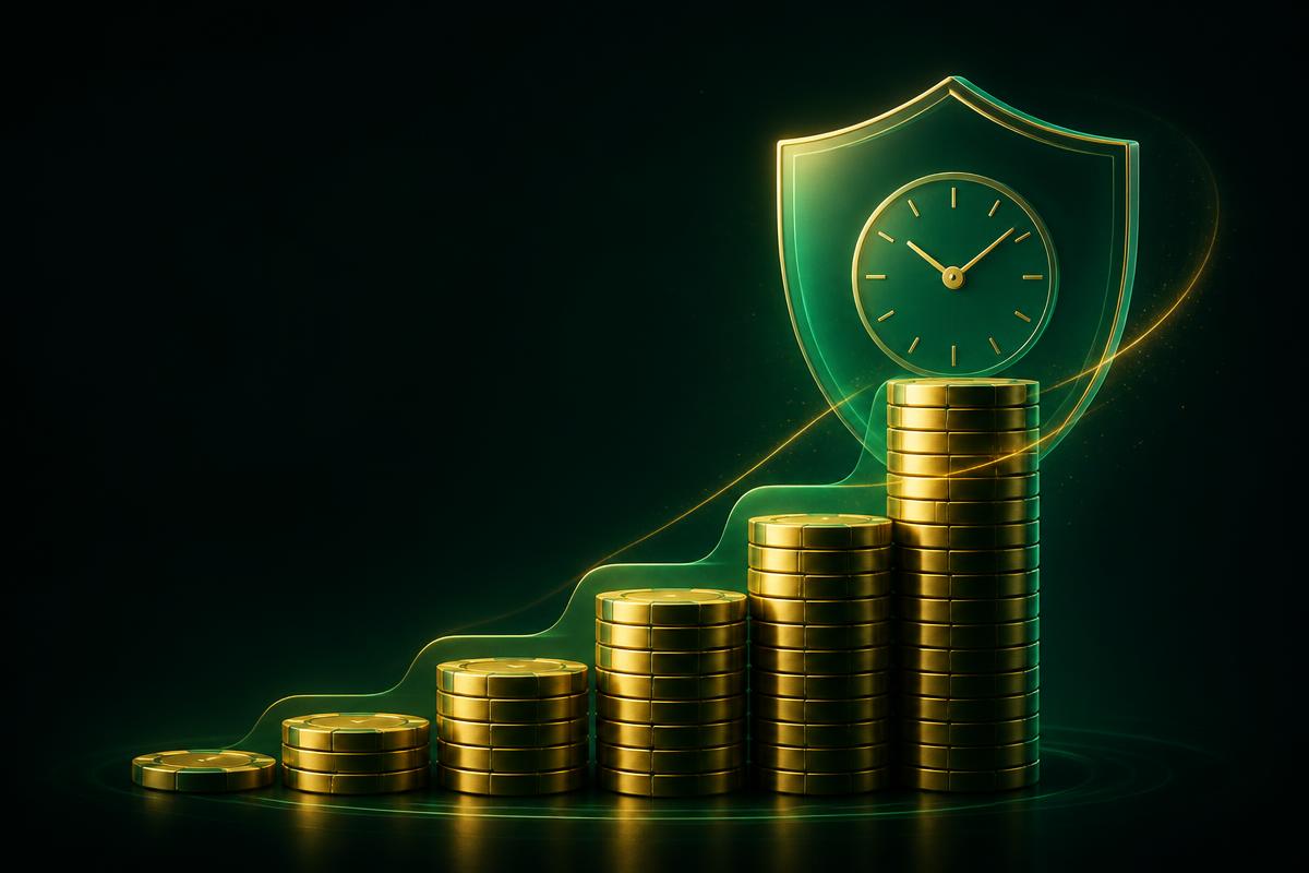 Stacked casino chips illustrating rising wagering requirements